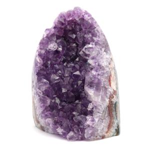 アメジスト クラスター 側面磨き AAA ドゥルーザ 紫水晶 置き物 原石 457g ウルグアイ産 天然石 1点物 2月 誕生石 天然石 amethyst 爆買