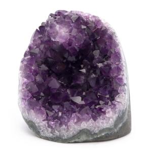 アメジスト クラスター 側面磨き AAA ドゥルーザ 紫水晶 置き物 原石 341g ウルグアイ産 天然石 1点物 2月 誕生石 天然石 amethyst 爆買