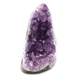 アメジスト クラスター 側面磨き AAA ドゥルーザ 紫水晶 置き物 原石 357g ウルグアイ産 天然石 1点物 2月 誕生石 天然石 amethyst 爆買