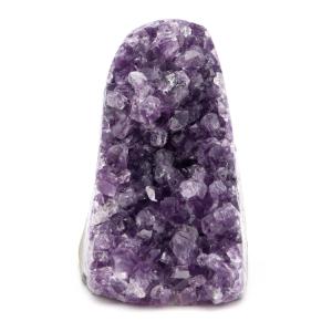 アメジスト クラスター 側面磨き AAA ドゥルーザ 紫水晶 置き物 原石 307g ウルグアイ産 天然石 1点物 2月 誕生石 天然石 amethyst 爆買