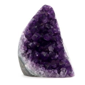 アメジスト クラスター 側面磨き AAA ドゥルーザ 紫水晶 置き物 原石 368g ウルグアイ産 天然石 1点物 2月 誕生石 天然石 amethyst 爆買