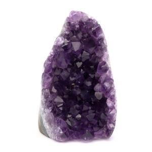 アメジスト クラスター 側面磨き AAA ドゥルーザ 紫水晶 置き物 原石 362g ウルグアイ産 天然石 1点物 2月 誕生石 天然石 amethyst 爆買