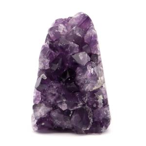 アメジスト クラスター 側面磨き AAA ドゥルーザ 紫水晶 置き物 原石 257g ウルグアイ産 天然石 1点物 2月 誕生石 天然石 amethyst 爆買