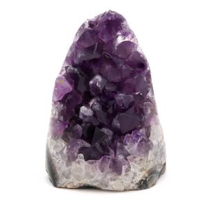 アメジスト クラスター 側面磨き AAA ドゥルーザ 紫水晶 置き物 原石 292g ウルグアイ産 天然石 1点物 2月 誕生石 天然石 amethyst 爆買