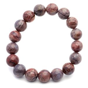 GOLD STONE モルダバイト ブレスレット 8mm 鑑別書付き 正真正銘 本物