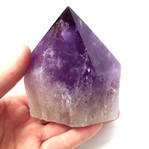 アメトリン ポイント 底切り 原石 1点もの 717g ボリビア サンタクルス アナヒ鉱山産 AAA 結晶 鉱石 紫水晶 置き物 浄化 2月 誕生石 天然石