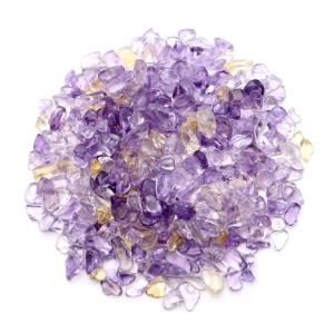 アメトリン さざれ石 100g サイズ小 AAA 紫黄水晶 天然石 パワーストーン 浄化グッズ ネイルパーツ 材料 レジンパーツ おうち時間 Ametrine 敬老の日