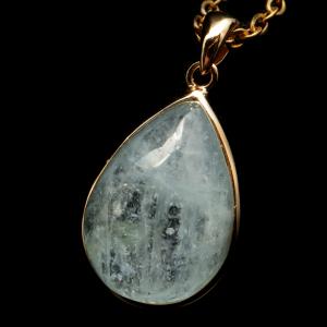 アクアマリン ペンダント 天然石 ネックレス AAA Silver925 1点物 3月 誕生石 藍柱石 パワーストーン ベリル 母の日 ホワイトデー プレゼント