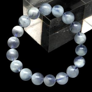 水晶 ブレスレット アクアマリン 3Aグレード 8mm 16cm 天然石