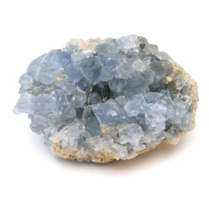 セレスタイト 原石 273g クラスター マダガスカル産 天青石 パワーストーン 天然石 1点もの 天の石 Celestite