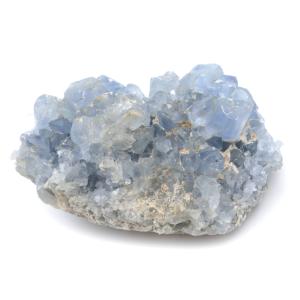 セレスタイト 原石 326g クラスター マダガスカル産 天青石 パワーストーン 天然石 1点もの 天の石 Celestite