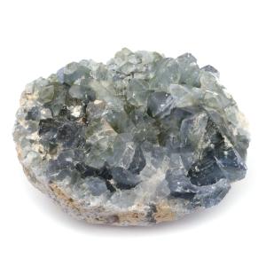 セレスタイト 原石 429g クラスター マダガスカル産 天青石 パワーストーン 天然石 1点もの 天の石 Celestite 敬老の日