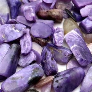 チャロアイトさざれ石 本物 超希少 100g ...の詳細画像2