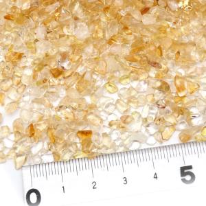シトリン 黄水晶 さざれ石 本物 サイズ極小 ...の詳細画像3