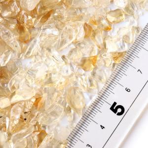 シトリン 黄水晶 さざれ石 本物 100g サ...の詳細画像1