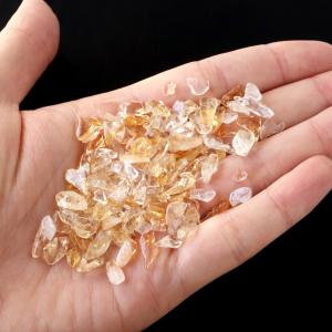 シトリン 黄水晶 さざれ石 本物 100g サ...の詳細画像3