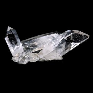 GOLD STONE 天然 水晶 クラスター 133g ブラジル ゼッカ産 透明感が