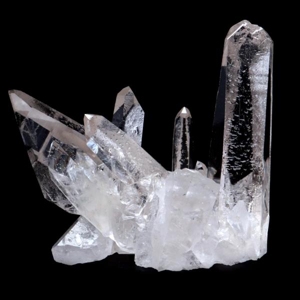 天然 水晶 クラスター 108g ブラジル ゼッカ産 透明感が美しい ゼッカクォーツ 原石 天然石 ...