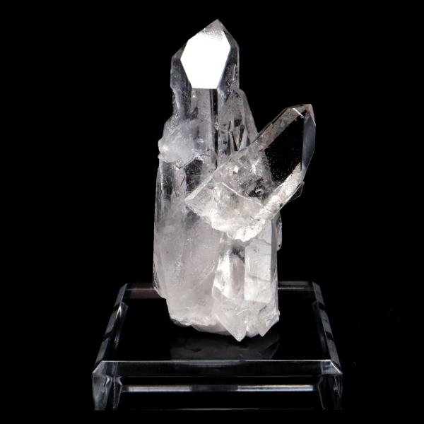 天然 水晶 クラスター 48g ブラジル ゼッカ産 透明感が美しい ゼッカクォーツ 原石 天然石 1...