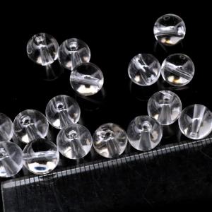 水晶 粒売り 1粒 ビーズ 8mm AAA 透...の詳細画像3