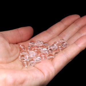 水晶 粒売り 1粒 ビーズ 8mm AAA 透...の詳細画像5