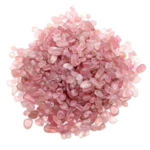 ディープ ローズクォーツ さざれ サイズ小 AA 100g 紅水晶 マダガスカル産 天然石 パワーストーン 浄化グッズ ネイルパーツ 材料 レジンパーツ おうち時間