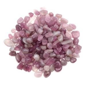 ディープ ローズクォーツ さざれ サイズ中 AA 100g 紅水晶 マダガスカル産 天然石 パワーストーン 浄化グッズ ネイルパーツ 材料 レジンパーツ おうち時間
