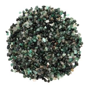 エメラルド さざれ石 本物 サイズ極小 ベリル 緑柱石 100g 天然石 パワーストーン 浄化グッズ ネイルパーツ 材料 レジンパーツ おうち時間 敬老の日