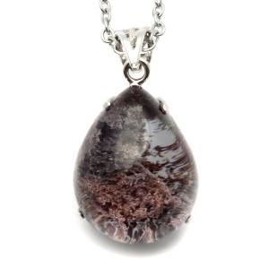 ガーデンクォーツ ペンダント 庭園 水晶 天然石 パワーストーン ネックレス 1点物 Silver925 自然の芸術 爆買 父の日
