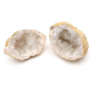 水晶 カルサイト 割れていない ジオード 晶洞...の詳細画像4