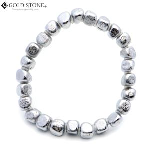 ギベオン 隕石 ラフタンブル ブレスレット 宇宙から来た鉱物 敬老の日 敬老の日 2025 プレゼント お返し