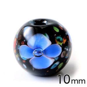 とんぼ玉 ビーズ 粒売り 1粒 10mm 藍色 インディゴブルー 2025 プレゼント お返し 爆買 父の日｜GOLD STONE.