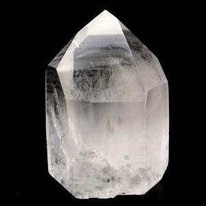 レムリアンシード 水晶 六角柱 ポイント 一部面残し 研磨磨き 249g 1点もの AA 天然石 ブラジル バイーア州産 証明書付き