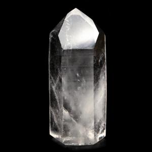 レムリアンシード 水晶 六角柱 ポイント 一部面残し 研磨磨き 174g 1点もの AA 天然石 ブラジル バイーア州産 証明書付き