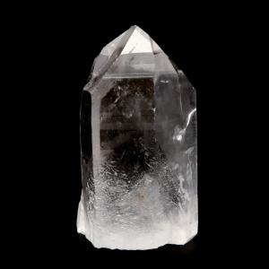 レムリアンシード 水晶 六角柱 ポイント 一部面残し 研磨磨き 196g 1点もの AA 天然石 ブラジル バイーア州産 証明書付き