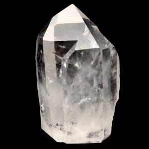 レムリアンシード 水晶 六角柱 ポイント 一部面残し 研磨磨き 329g 1点もの AA 天然石 ブラジル バイーア州産 証明書付き
