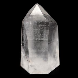 レムリアンシード 水晶 六角柱 ポイント 一部面残し 研磨磨き 227g 1点もの AA 天然石 ブラジル バイーア州産 証明書付き