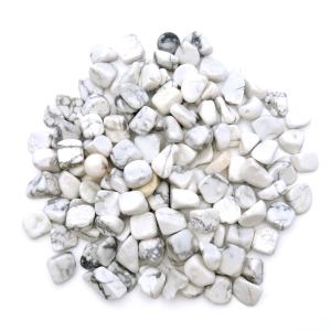 ハウライト さざれ石 本物 100g サイズ中 ホワイト マグネサイト 細石 天然石 パワーストーン 浄化グッズ 敬老の日