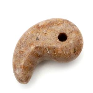 GOLD STONE 姫川薬石 勾玉 大 飛龍型（ひりょう） まがたま ネックレス