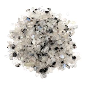 ムーンストーン 黒雲母入り さざれ石 本物 さざれ石 本物 小サイズ 100g バイオタイト ブルーシラー 天然石 パワーストーン 浄化グッズ ネイルパーツ 爆買
