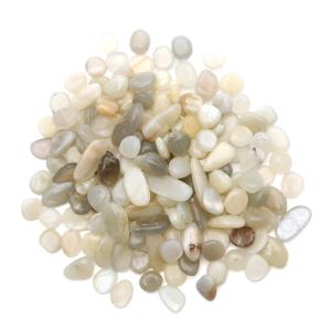 グレームーンストーン さざれ石 本物 100g サイズ中 6月 誕生石 月長石 げっちょうせき 細石 天然石 パワーストーン 浄化グッズ 敬老の日