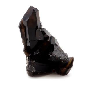 モリオン 黒水晶 原石 クラスター ポイント 山東省産 94g 1点物 浄化 魔除け 天然石 パワーストーン Morion quartz