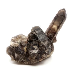 モリオン 黒水晶 原石 クラスター ポイント 山東省産 84g 1点物 浄化 魔除け 天然石 パワーストーン Morion quartz