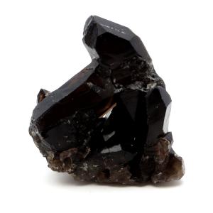 モリオン 黒水晶 原石 クラスター ポイント 山東省産 93g 1点物 浄化 魔除け 天然石 パワーストーン Morion quartz
