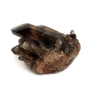 モリオン 黒水晶 原石 クラスター ポイント 山東省産 82g 1点物 浄化 魔除け 天然石 パワーストーン Morion quartz