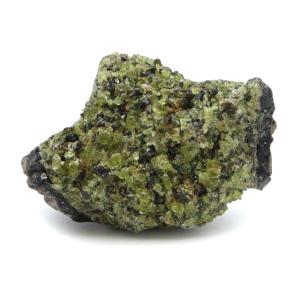 ペリドット 原石 ノルウェー産 1点もの 184g  母岩付き 標本 ツーソン展示会商品 橄欖石 鉱物 結晶 天然石 8月 誕生石 パワーストーン 爆買