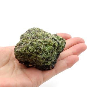 ペリドット 原石 ノルウェー産 1点もの 165g  母岩付き 標本 ツーソン展示会商品 橄欖石 鉱物 結晶 天然石 8月 誕生石 パワーストーン 爆買