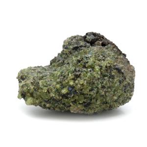 ペリドット 原石 ノルウェー産 1点もの 120g  母岩付き 標本 ツーソン展示会商品 橄欖石 鉱物 結晶 天然石 8月 誕生石 パワーストーン 爆買