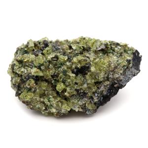 ペリドット 原石 ノルウェー産 1点もの 56g  母岩付き 標本 ツーソン展示会商品 橄欖石 鉱物 結晶 天然石 8月 誕生石 パワーストーン 爆買