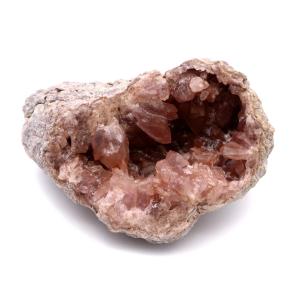 GOLD STONE ローズクォーツ スカル 骸骨 置き物 オブジェ ブラジル産 1